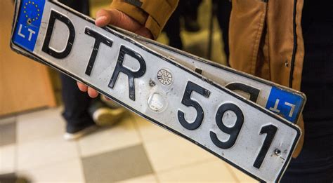 Naujos valstybinių numerių serijos