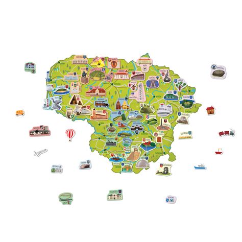 Žemėlapis su Sosnovskio barščio paplitimu Lietuvoje