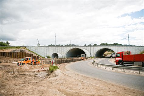 Kelio S61 statybos ir modernizavimo etapai Lenkijoje