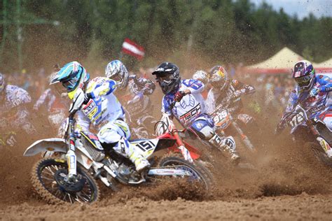 Pasaulio motokroso čempionato etapas