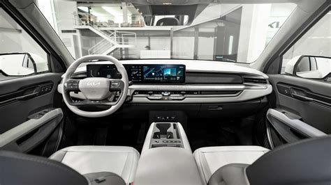 Kia EV9 interjero erdvė