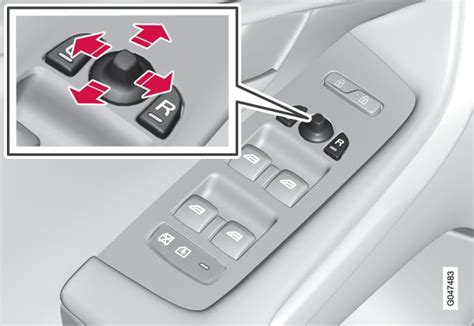 Įvairūs Volvo S80 šoniniai veidrodėliai