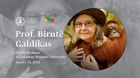 Profesorė Birutė Galdikas su orangutanu
