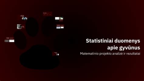 Statistiniai duomenys apie avarijas