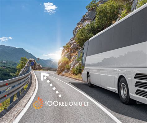 Kelionės autobusu žemėlapis