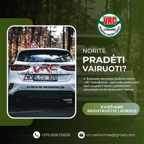 Vairavimo mokykla VRC