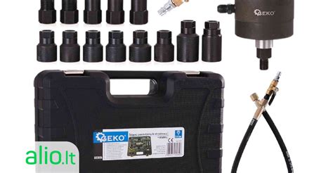 Denso purkštukų remontui naudojama įranga