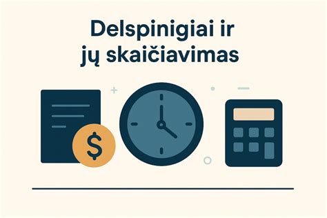 Skaičiuojami delspinigiai už pavėluotą darbo užmokestį