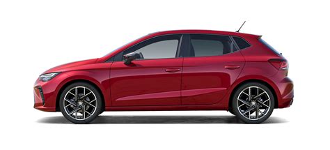 Schematinis pavaizdavimas eismo situacijos su Seat Ibiza