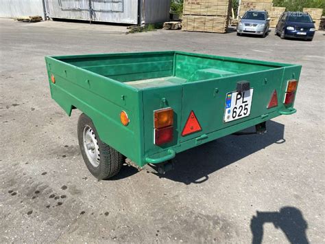 Populiariausių automobilių priekabų tipų skaičius