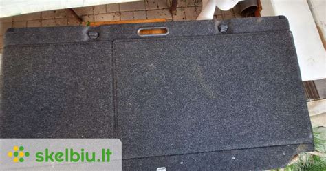 BMW E39 bagažinės dangtis su sumontuotu spoileriu