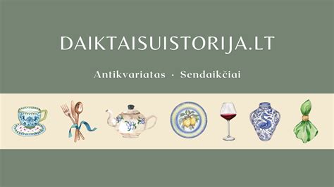 Įvairūs buities daiktai ir baldai