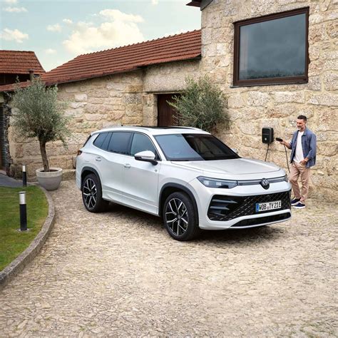 Volkswagen Tayron interjeras su 7 sėdimomis vietomis