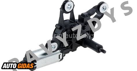 Ford Fiesta valytuvų mechanizmo surinkimas