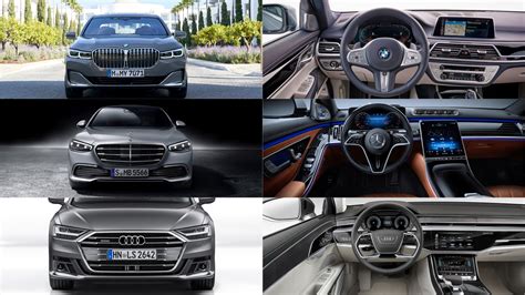 Konkurentų palyginimas: BMW 7, Mercedes-Benz S, Audi A8