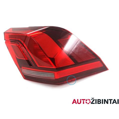 VW Tiguan galinis žibintas