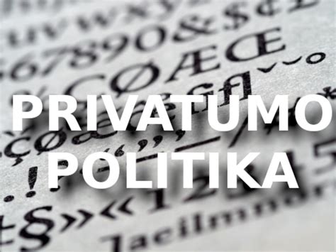 Simbolis susijęs su privatumo politika
