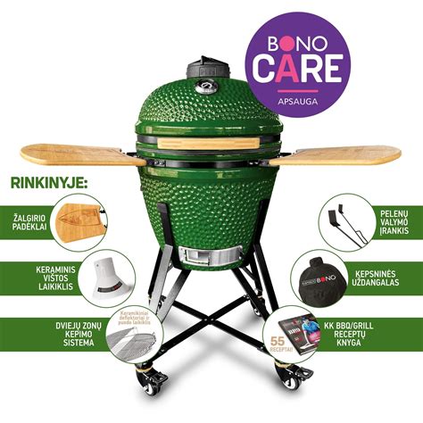 Įvairūs patiekalai kepti ant Kamado Bono kepsninės