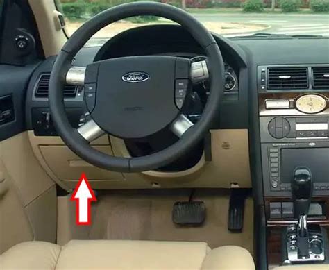 Ford Mondeo MK3 vairo kolonėlės schema