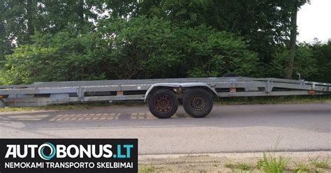 Automobilvežio priekaba