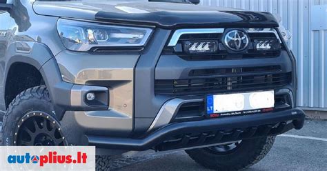 Nerūdijančio plieno priekinis lankas Toyota Hilux