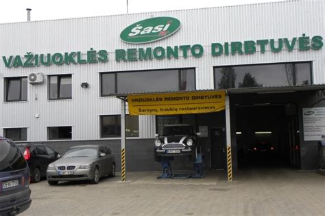 Automobilio remonto dirbtuvės