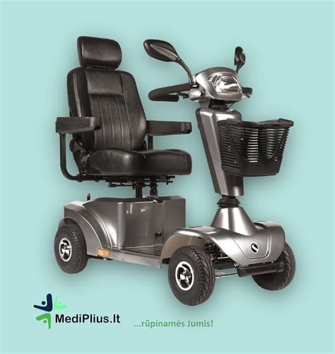 Įvairių modelių elektriniai skuteris neįgaliesiems