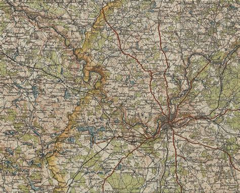 Žemėlapio fragmentas su pažymėtais maršrutais ir klaidomis