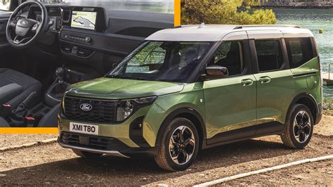 Ford Tourneo Courier bagažinės talpa