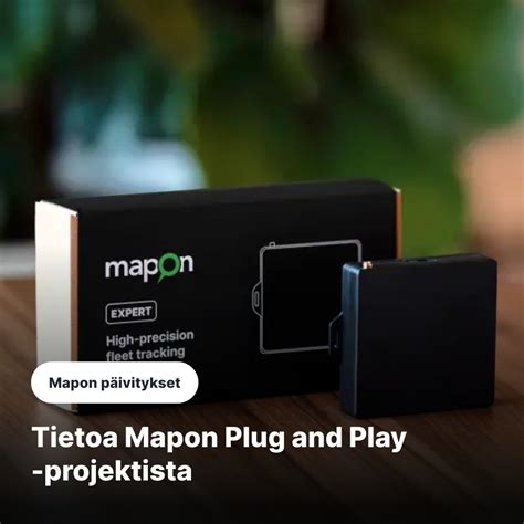 Mapon Plug & Play įrenginio instrukcija