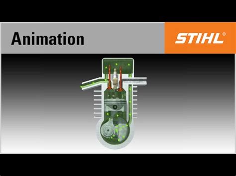 STIHL 4-MIX variklio schema