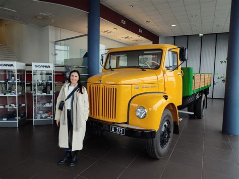 Grafikas su Scania vilkikų pardavimų tendencijomis