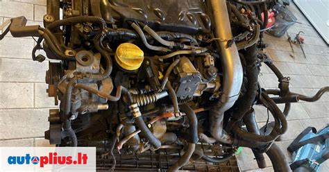 Renault Espace variklio skyriaus schema