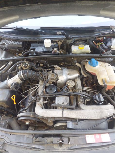 Audi A4 B6 2.5 TDI variklio schema