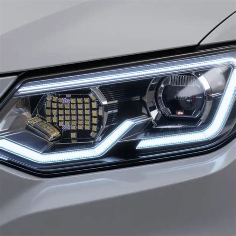 LED automobilių žibintų technologija