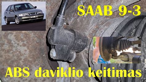 ABS daviklio vieta ant rato stebulės