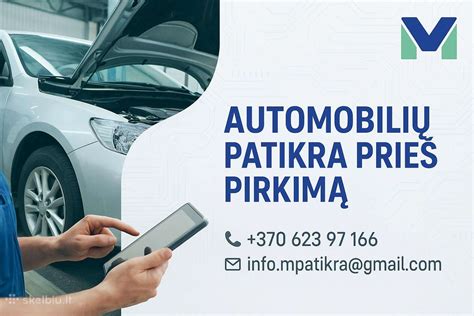 Subaru automobilio patikra prieš pirkimą