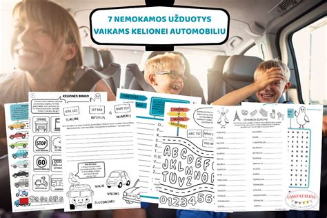 Kelionės automobiliu su vaikais: patarimai