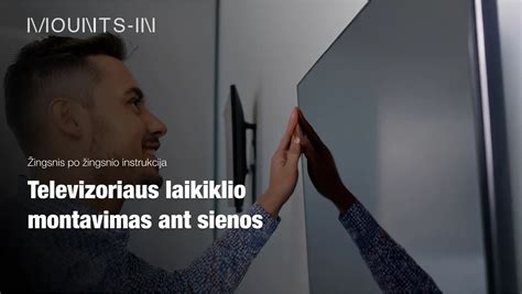Laikiklio montavimas