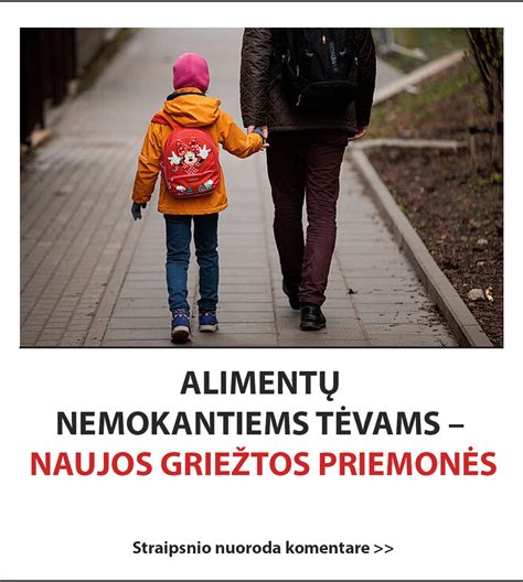 Schema, iliustruojanti siūlomas sankcijas alimentų nemokantiems tėvams