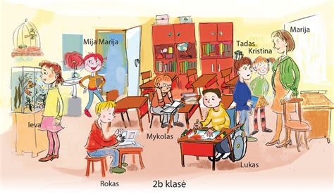 Erdvi ir šviesi vairavimo mokyklos klasė