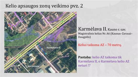 Kelių ženklinimo pavyzdžiai