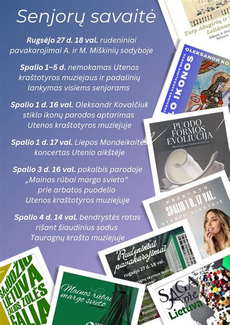 Judėjimo savaitės renginiai Vilniuje