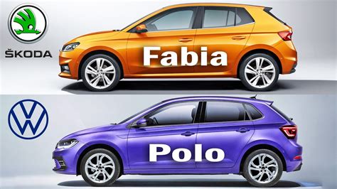 Grafikas: galios palyginimas (Fabia vs Polo)