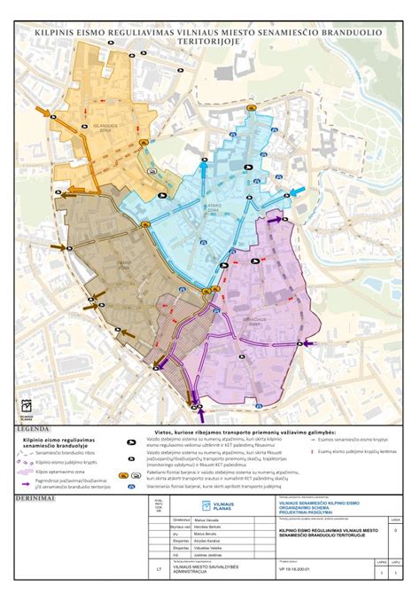 Vilniaus Žemynos gatvės schema