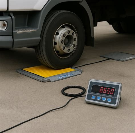 Automobilių svarstyklių svėrimo davikliai