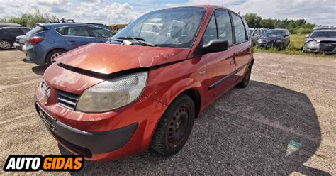 Renault Scenic 2004 m. priekis