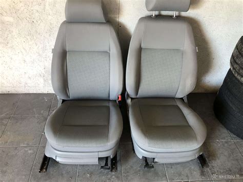 Detalė: šildomos ir elektrinės sėdynės VW Caddy
