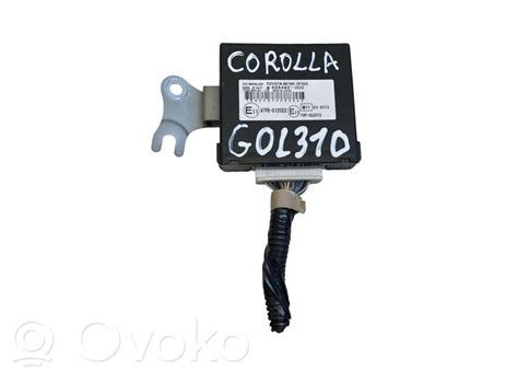 Toyota Corolla Verso valytuvų valdymo rankenėlės schema