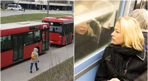 moters gestai rodantys norą įlipti į autobusą